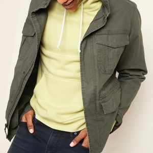 Old Navy Men’s Built-In Flex Stowaway-Hood Jacket